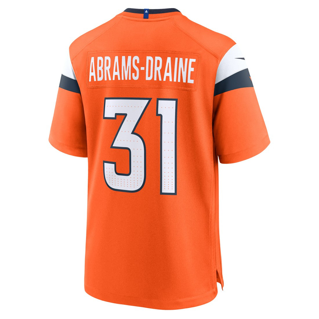 Kris Abrams-Draine Denver Broncos Team Game Jersey - Orange on sale