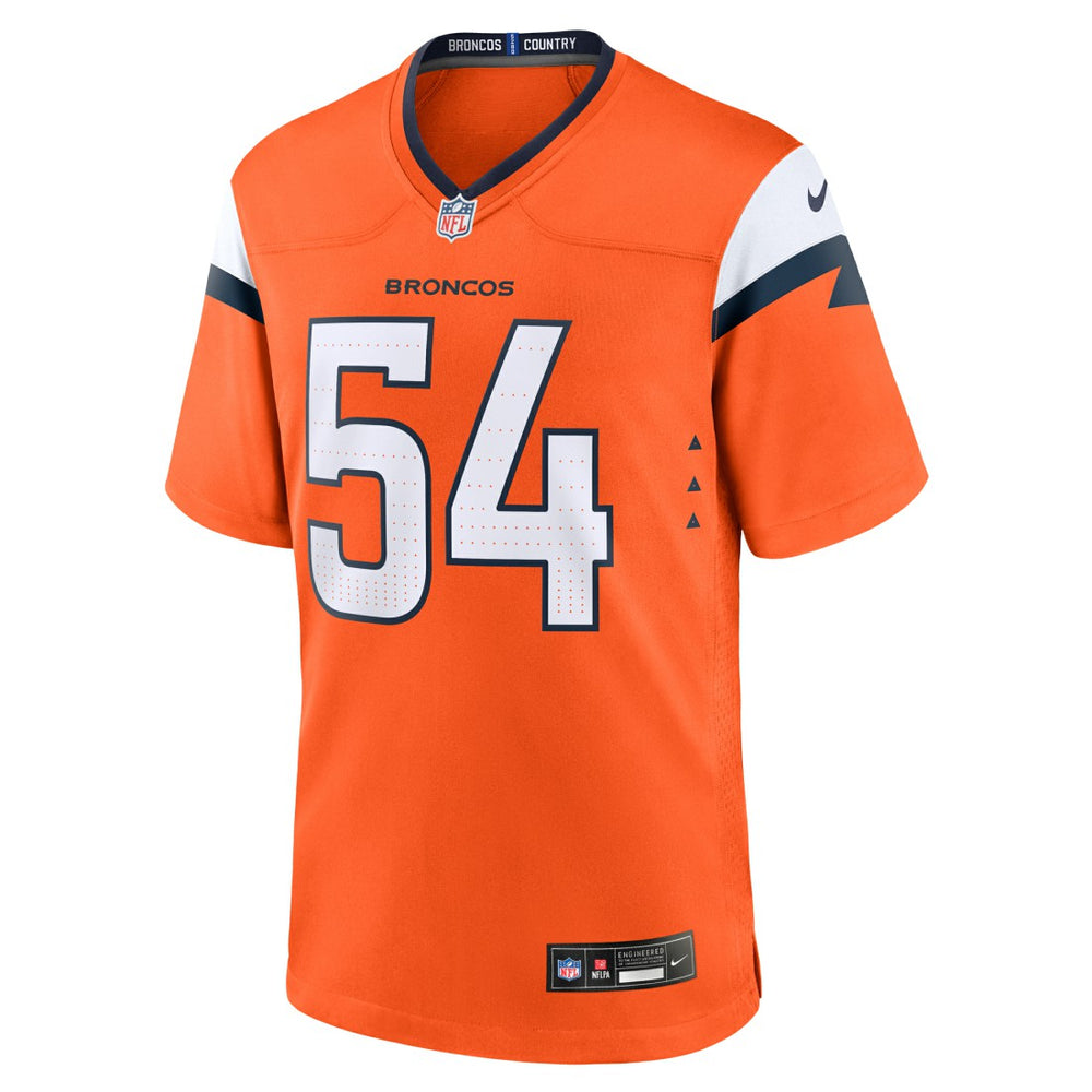 Alex Forsyth Denver Broncos Team Game Jersey - Orange sale