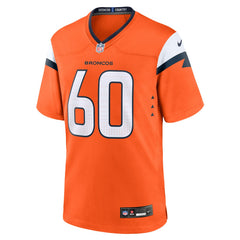Luke Wattenberg Denver Broncos Team Game Jersey - Orange for sale