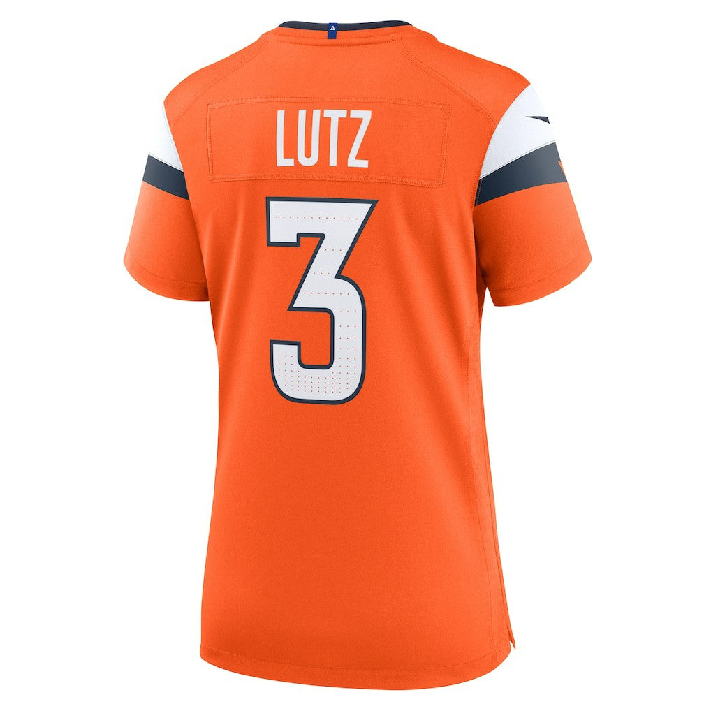 Wil Lutz Denver Broncos Women's Team Game Jersey - Orange online