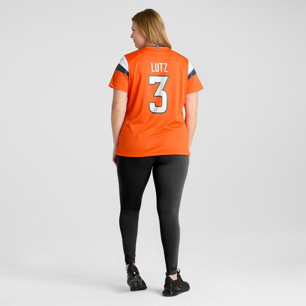 Wil Lutz Denver Broncos Women's Team Game Jersey - Orange online