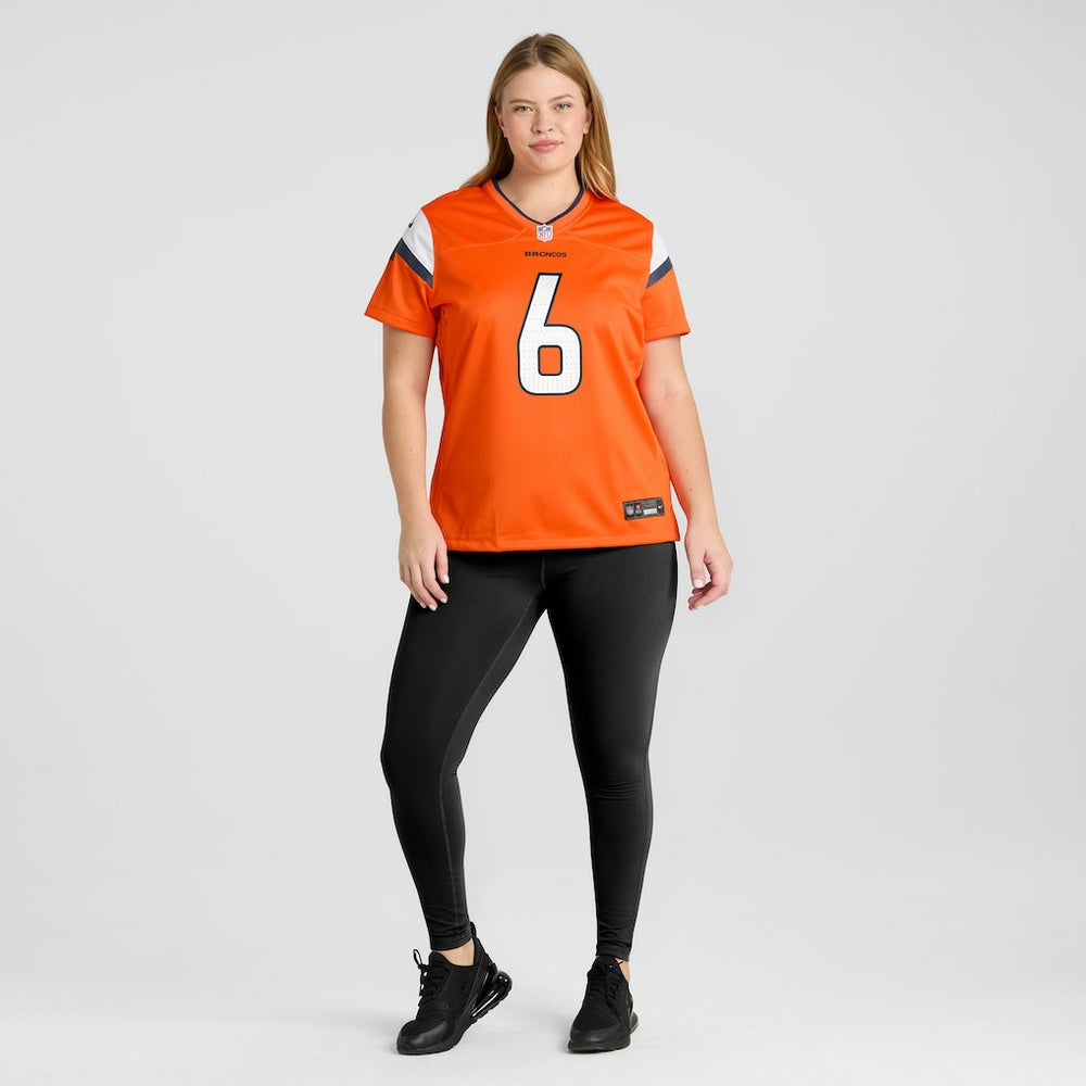P.J. Locke Denver Broncos Women's Team Game Jersey - Orange sale
