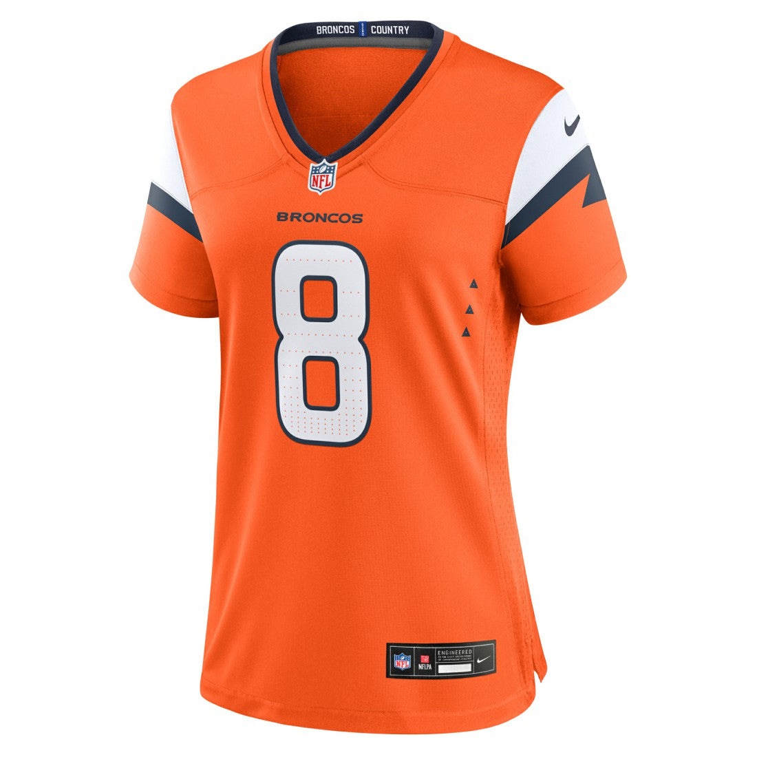 Jarrett Stidham Denver Broncos Women's Team Game Jersey - Orange on sale