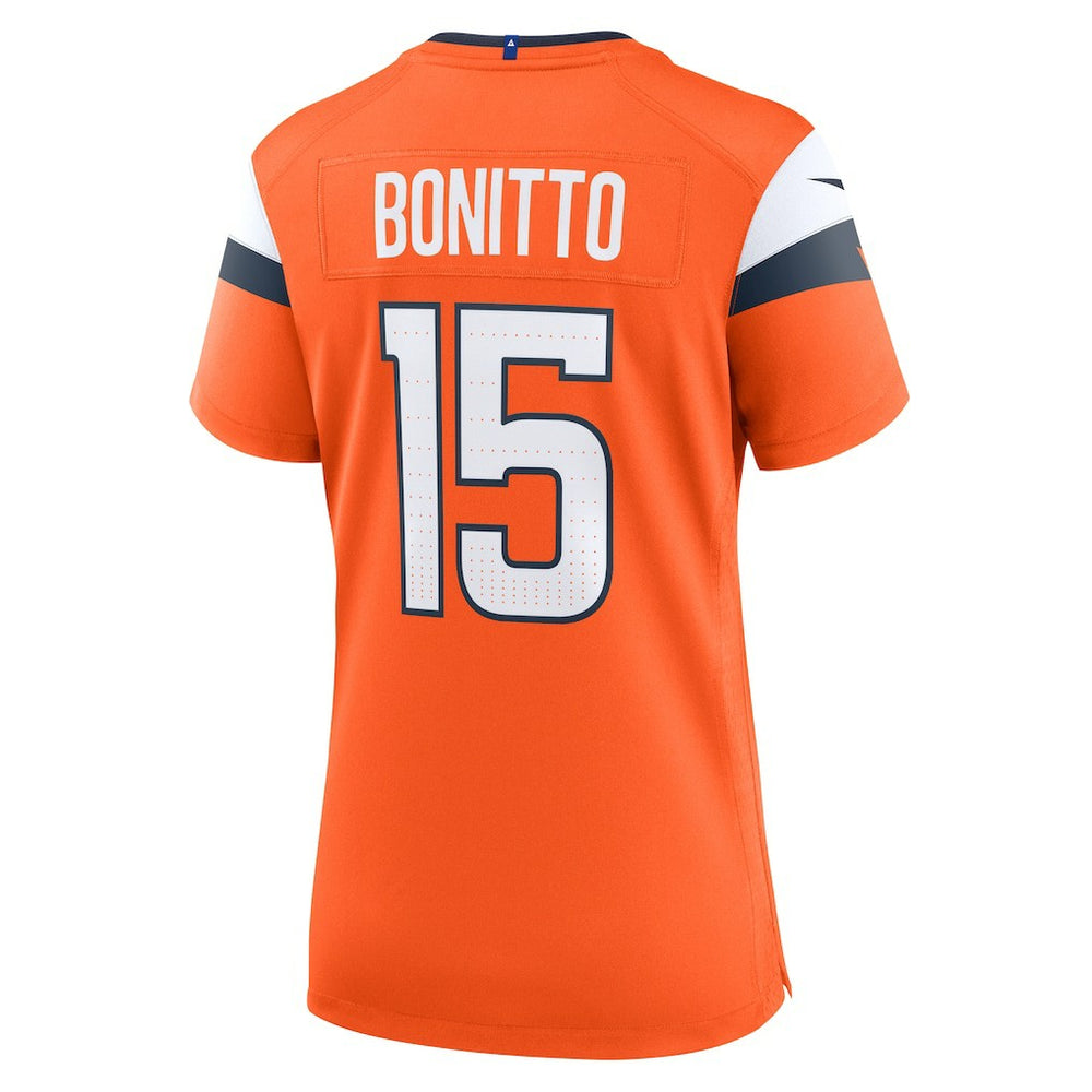 Nik Bonitto Denver Broncos Women's Team Game Jersey - Orange discount