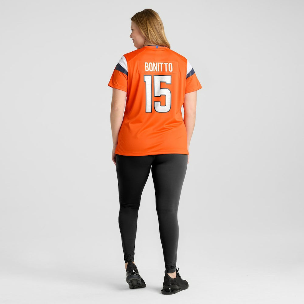 Nik Bonitto Denver Broncos Women's Team Game Jersey - Orange discount