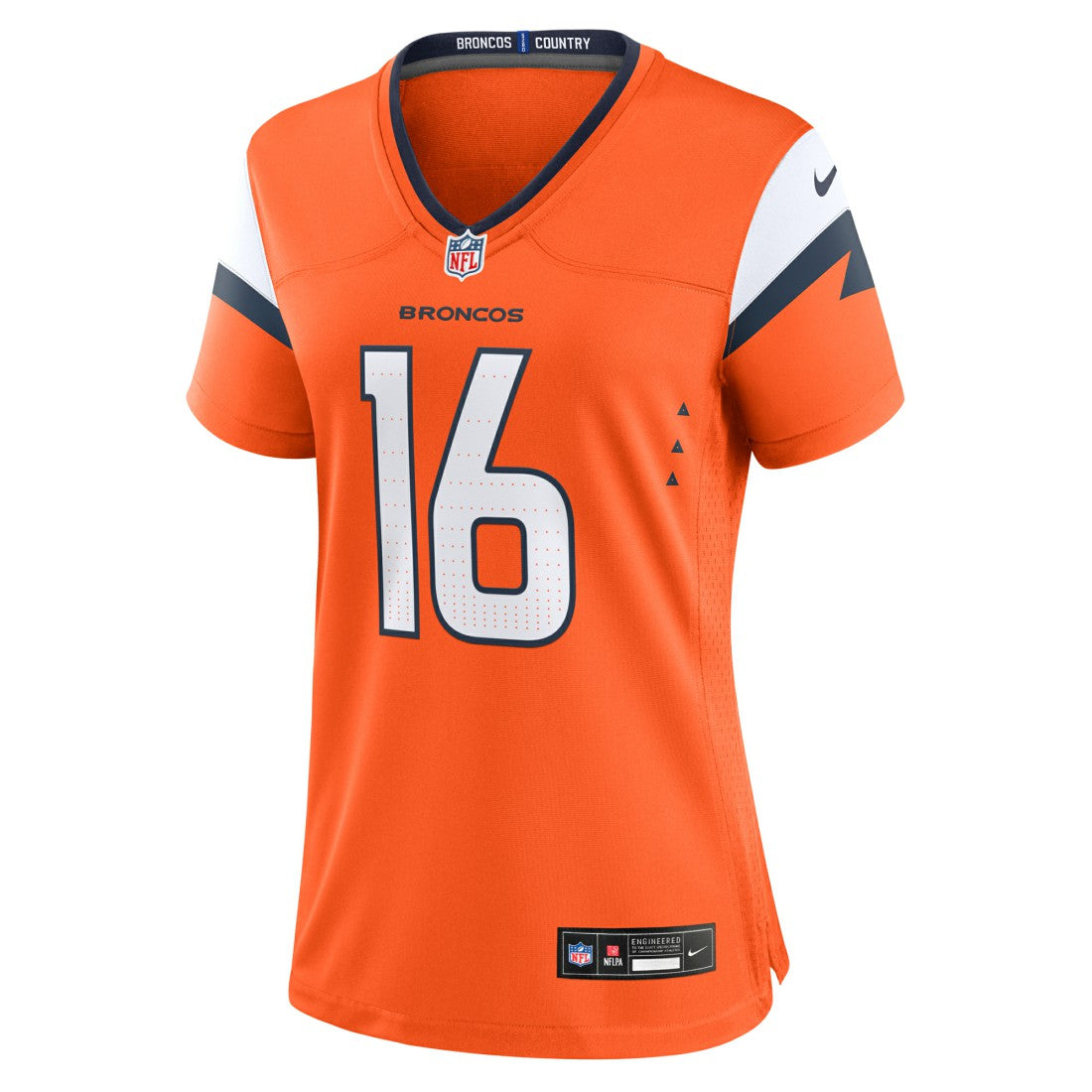 Troy Franklin Denver Broncos Women's Team Game Jersey - Orange cheap