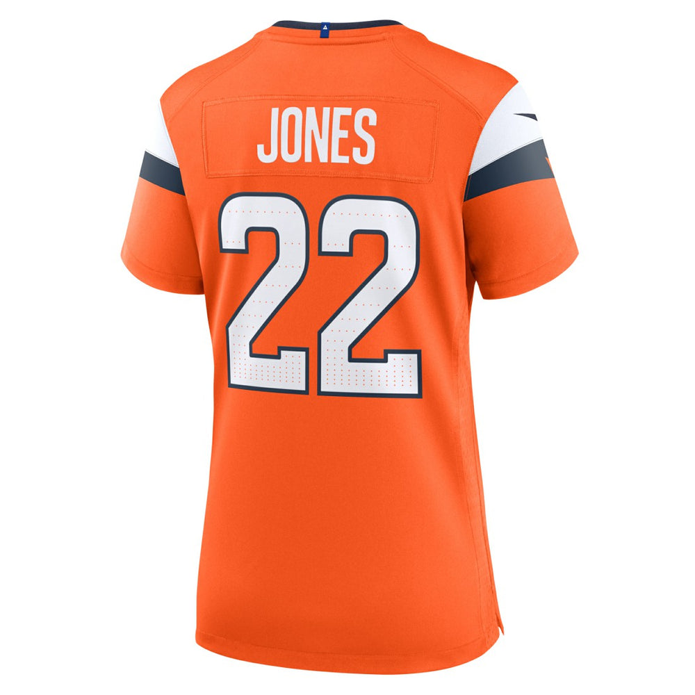 Brandon Jones Denver Broncos Women's Team Game Jersey - Orange online