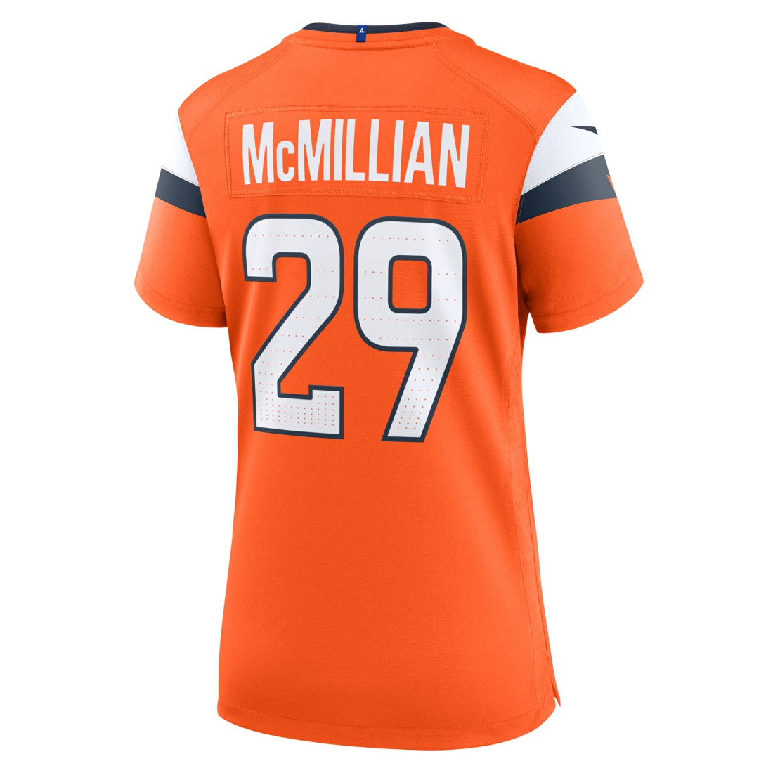 Ja'Quan McMillian Denver Broncos Women's Team Game Jersey - Orange sale