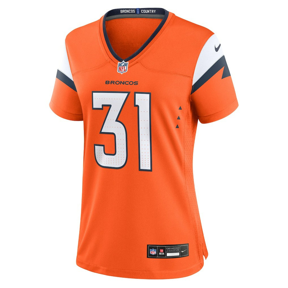 Kris Abrams-Draine Denver Broncos Women's Team Game Jersey - Orange discount