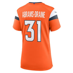 Kris Abrams-Draine Denver Broncos Women's Team Game Jersey - Orange discount