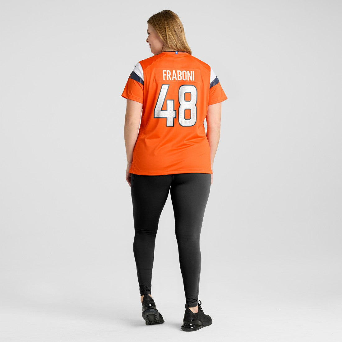 Mitchell Fraboni Denver Broncos Women's Team Game Jersey - Orange discount
