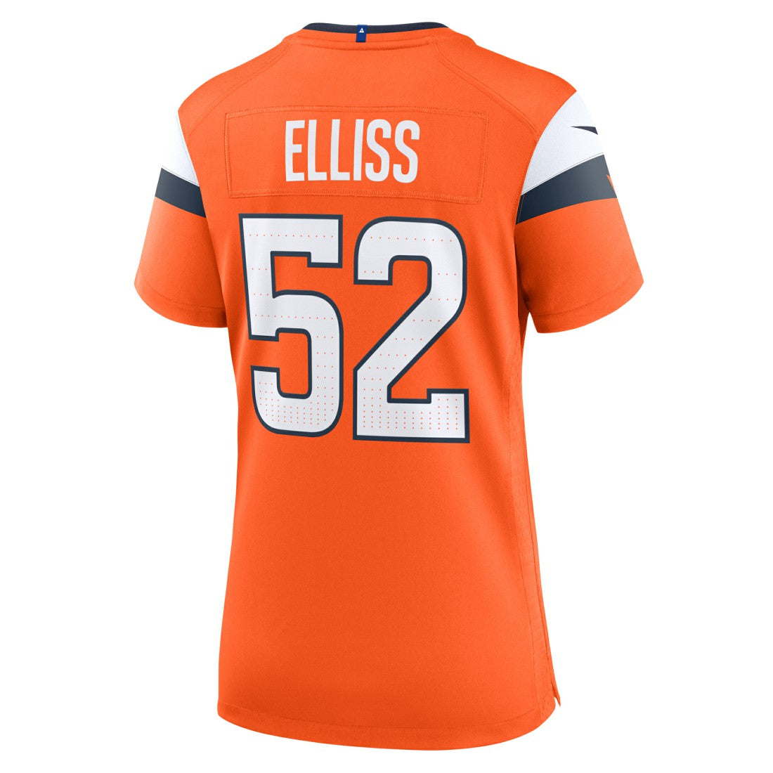 Jonah Elliss Denver Broncos Women's Team Game Jersey - Orange discount