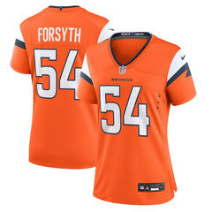 Alex Forsyth Denver Broncos Women's Team Game Jersey - Orange outlet