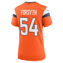 Alex Forsyth Denver Broncos Women's Team Game Jersey - Orange outlet