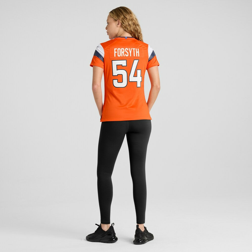 Alex Forsyth Denver Broncos Women's Team Game Jersey - Orange outlet