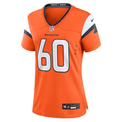 Luke Wattenberg Denver Broncos Women's Team Game Jersey - Orange cheap