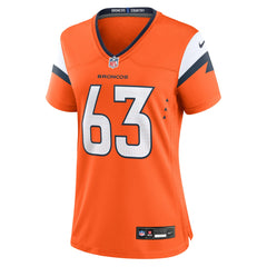 Alex Palczewski Denver Broncos Women's Team Game Jersey - Orange sale