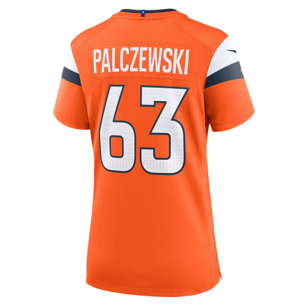 Alex Palczewski Denver Broncos Women's Team Game Jersey - Orange sale
