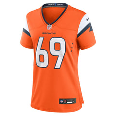Mike McGlinchey Denver Broncos Women's Team Game Jersey - Orange discount