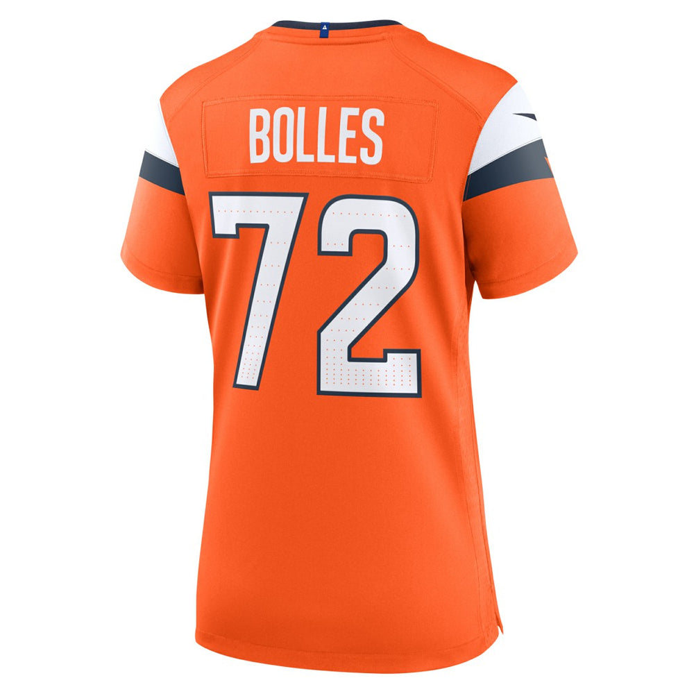 Garett Bolles Denver Broncos Women's Team Game Jersey - Orange for sale