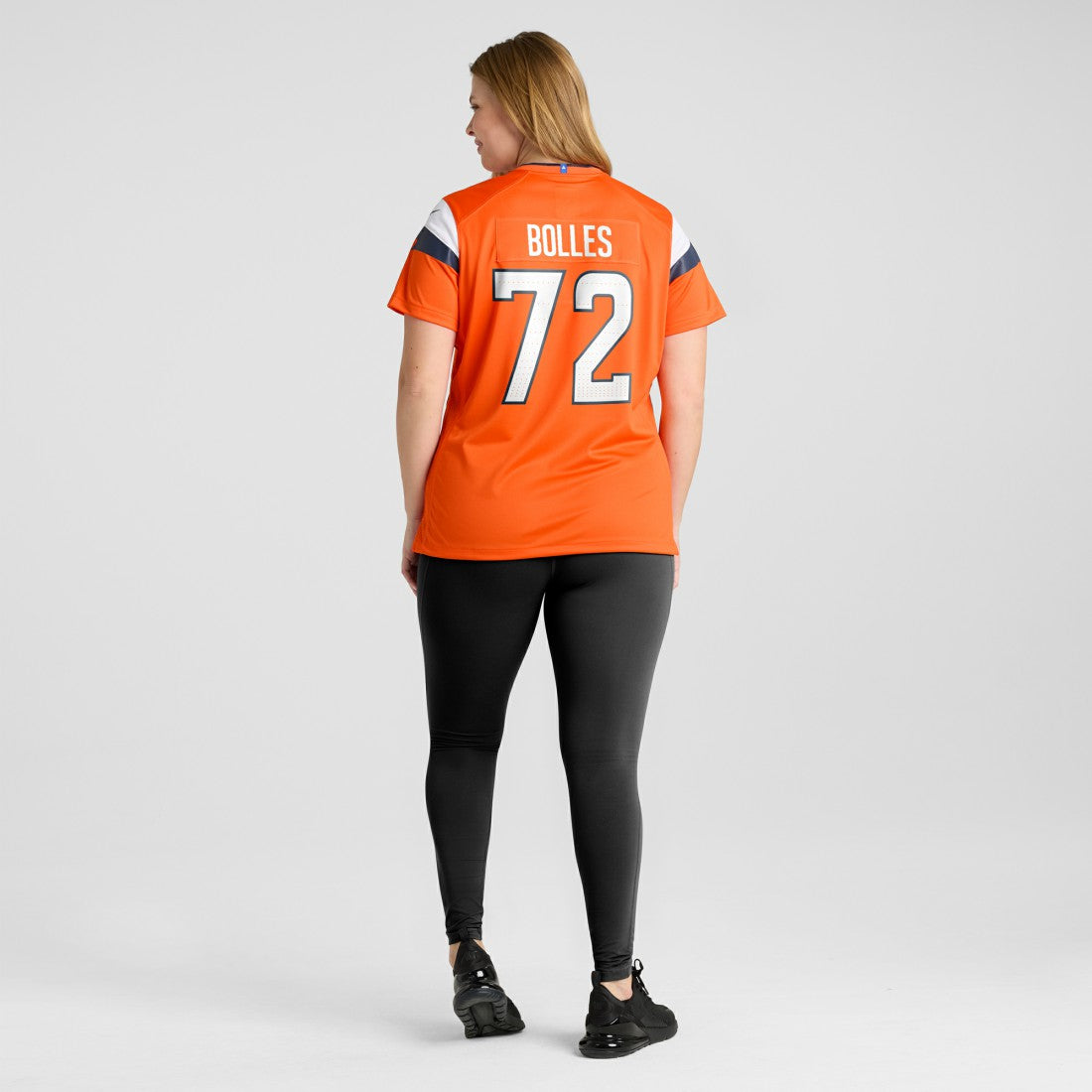 Garett Bolles Denver Broncos Women's Team Game Jersey - Orange for sale