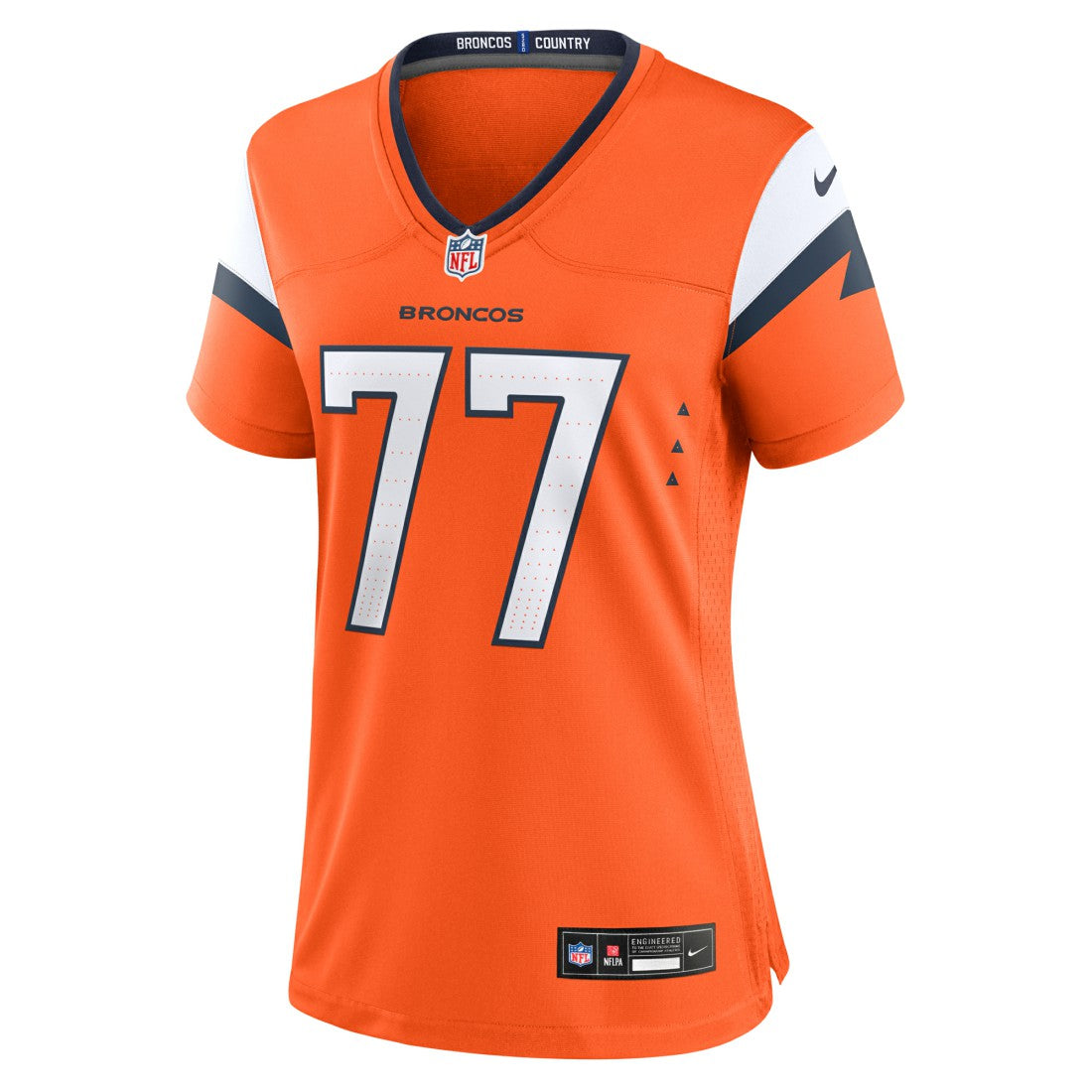 Quinn Meinerz Denver Broncos Women's Team Game Jersey - Orange cheap