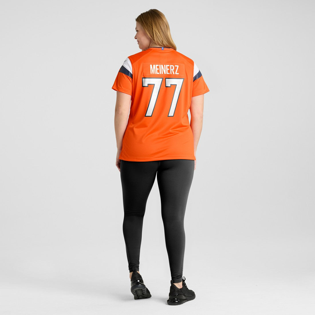 Quinn Meinerz Denver Broncos Women's Team Game Jersey - Orange cheap