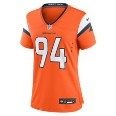 Jordan Jackson Denver Broncos Women's Team Game Jersey - Orange on sale
