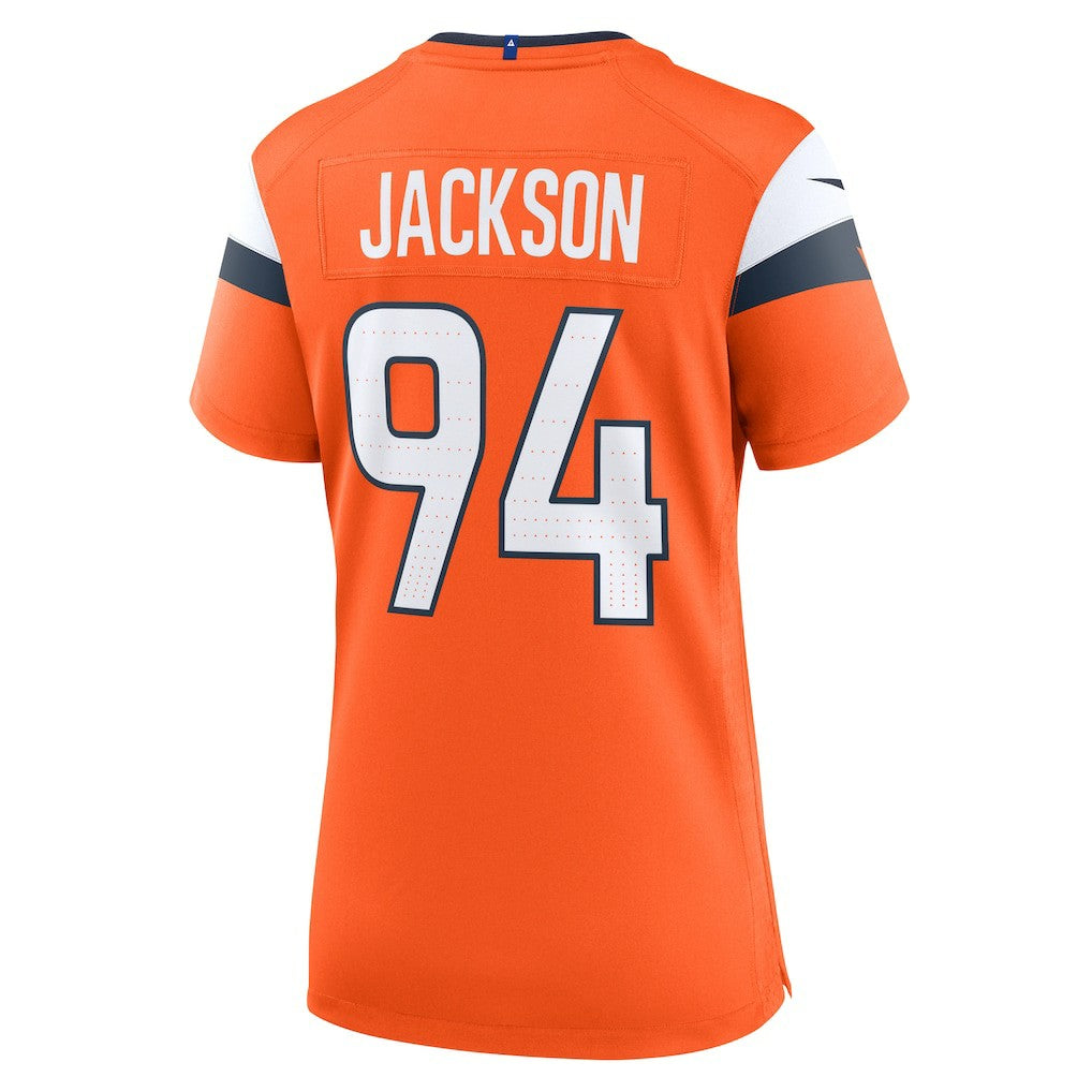 Jordan Jackson Denver Broncos Women's Team Game Jersey - Orange on sale