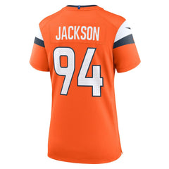 Jordan Jackson Denver Broncos Women's Team Game Jersey - Orange on sale