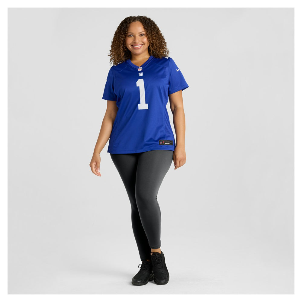 Malik Nabers New York Giants Women's Game Jersey - Royal online