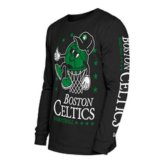 Boston Celtics Old School Sport Long Sleeve T-Shirt - Black outlet