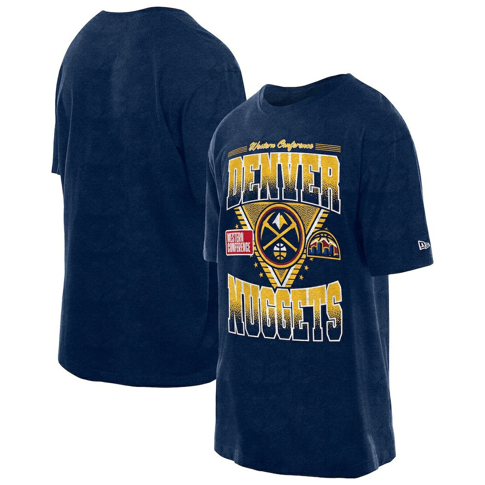 Denver Nuggets Old School Sport Vintage Wash T-Shirt sale - Navy online