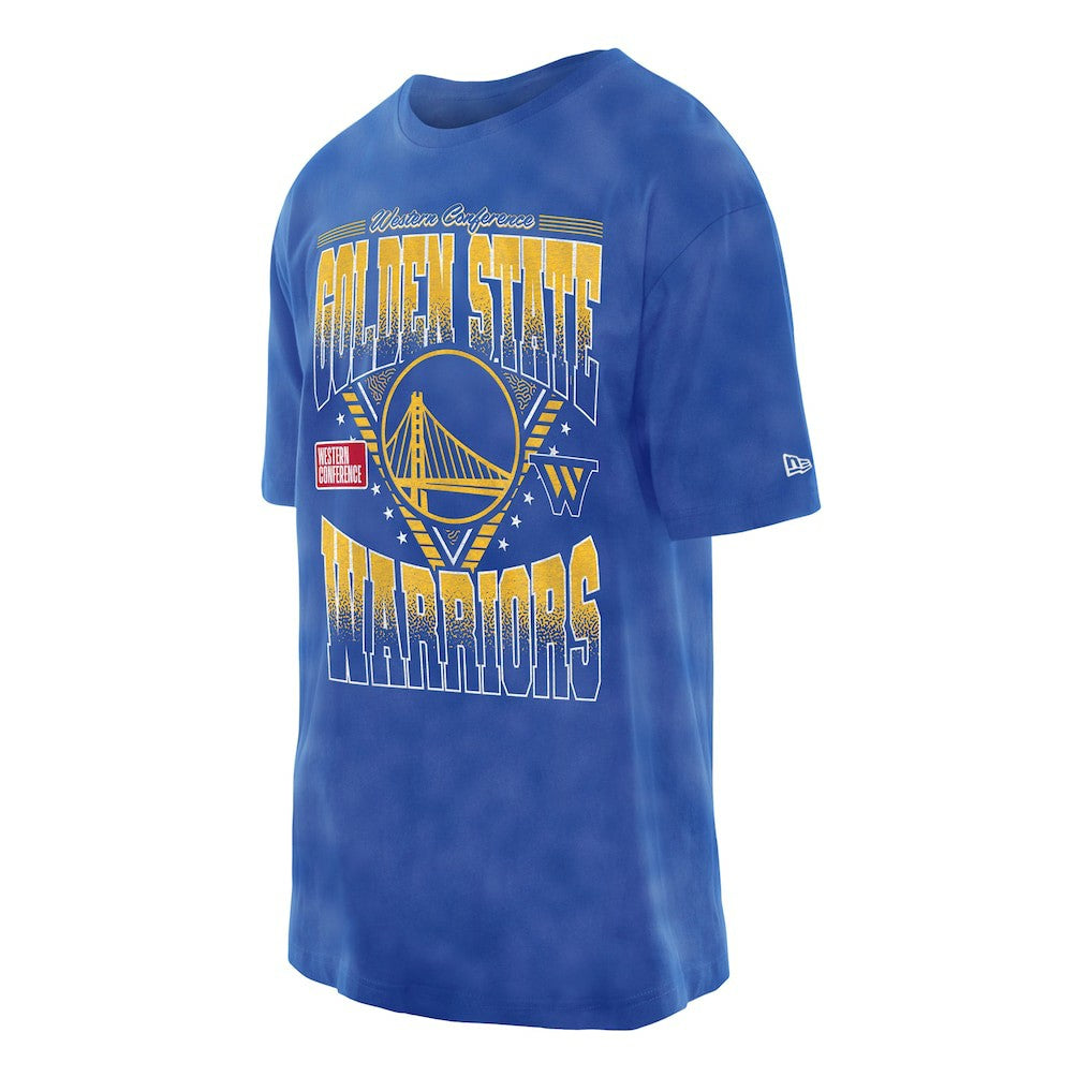 Golden State Warriors Boxy Old School Sport Vintage Wash T-Shirt sale - Royal sale