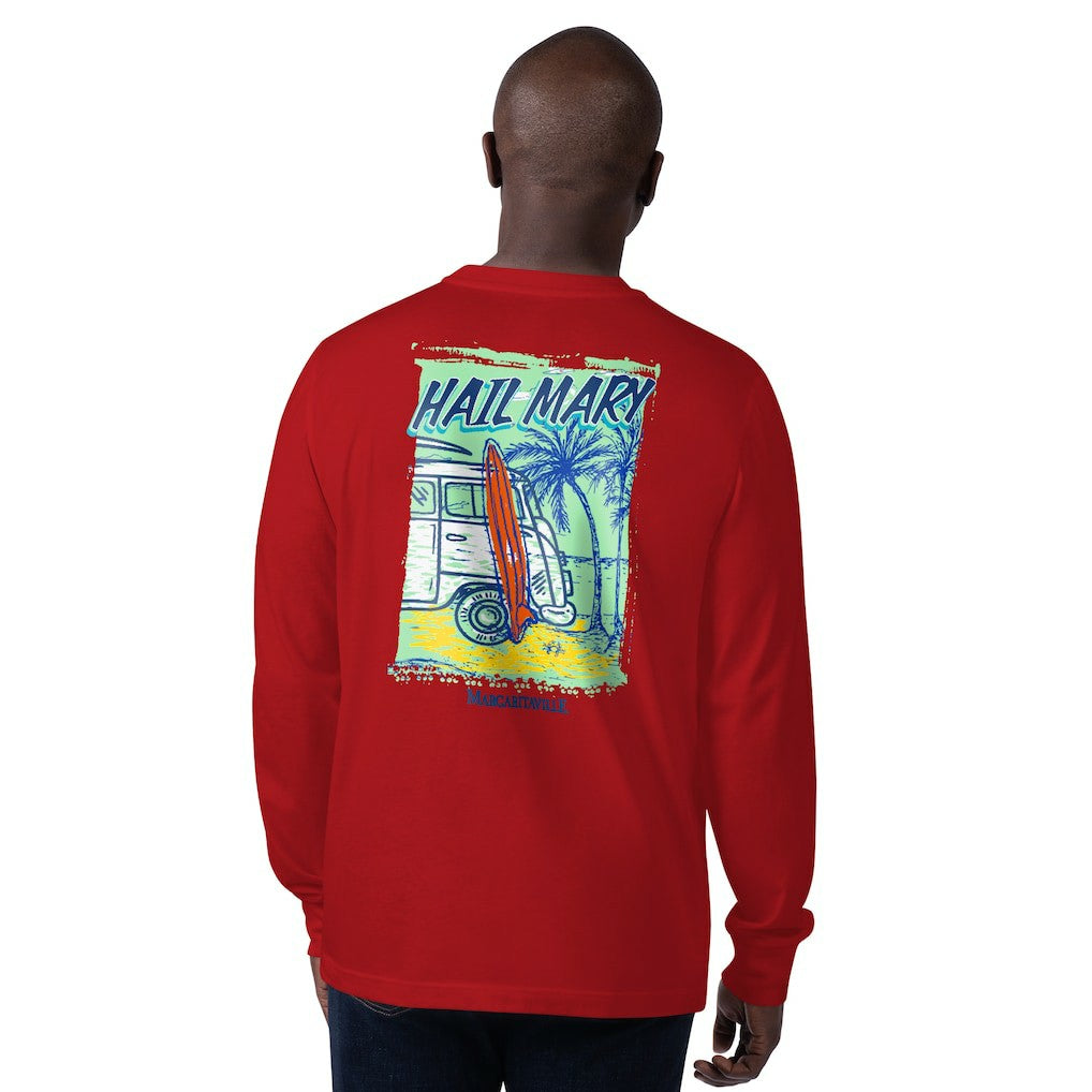 Atlanta Falcons Margaritaville Hail Mary Long Sleeve T-Shirt - Red discount