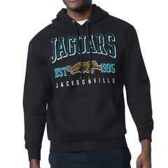 Jacksonville Jaguars Starter Retro Team Logo Pullover Hoodie - Black outlet