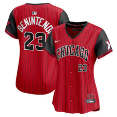Andrew Benintendi Chicago White Sox Women's 2025 City Connect Limited Player Jersey Red/Black