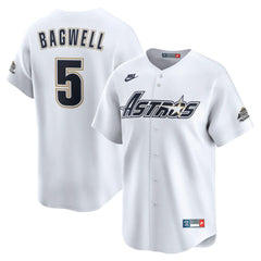 Jeff Bagwell Houston Astros Throwback Cooperstown Collection Limited Jersey White