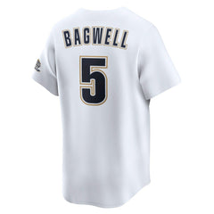 Jeff Bagwell Houston Astros Throwback Cooperstown Collection Limited Jersey White