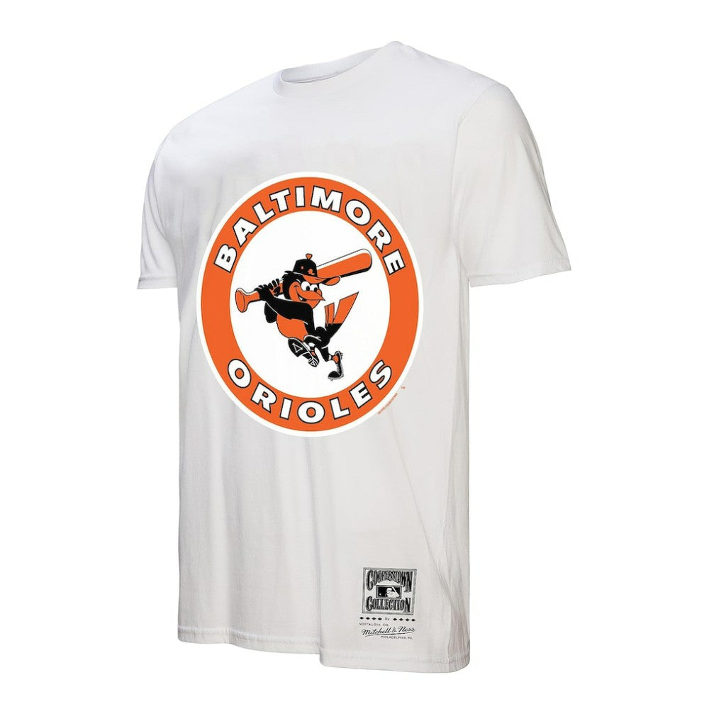 Baltimore Orioles Cooperstown Collection Logo T-Shirt White