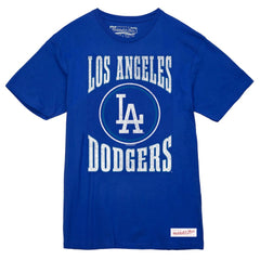 Los Angeles Dodgers Arched Logo Slub T-Shirt Royal