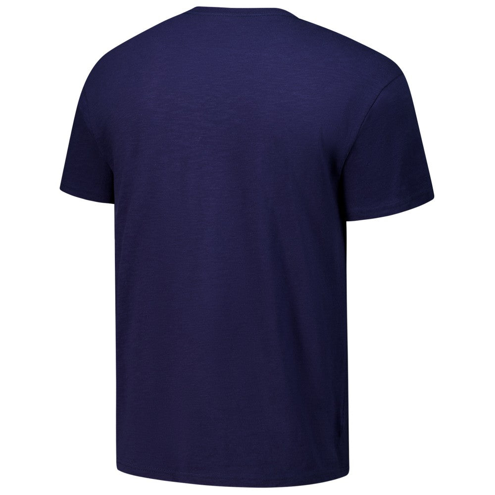 Milwaukee Brewers Arched Logo Slub T-Shirt Navy