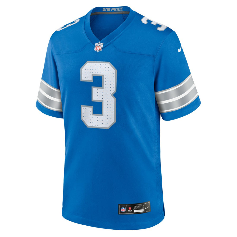 Jack Fox Detroit Lions Team Game Jersey - Blue outlet