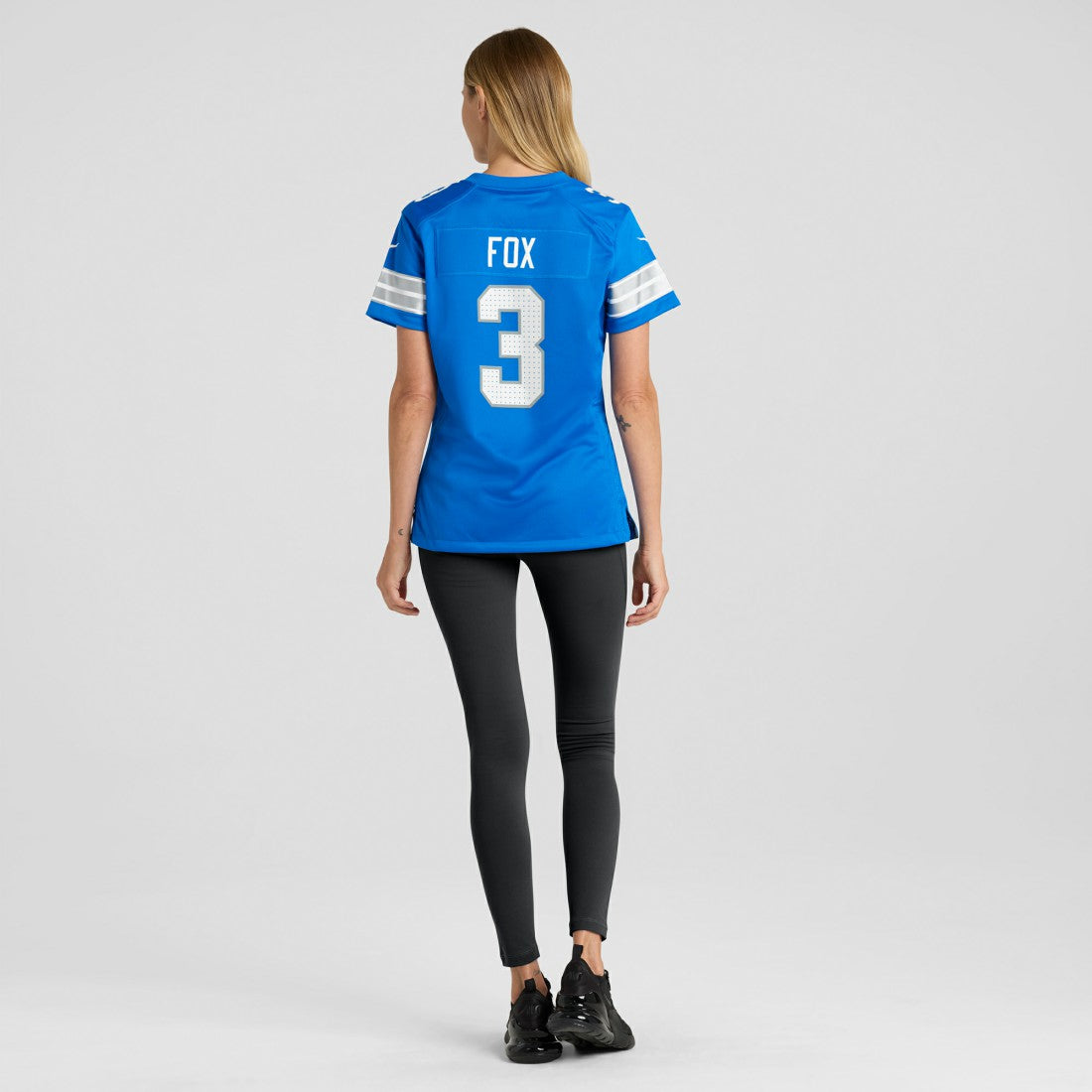 Jack Fox Detroit Lions Women's Team Game Jersey - Blue sale
