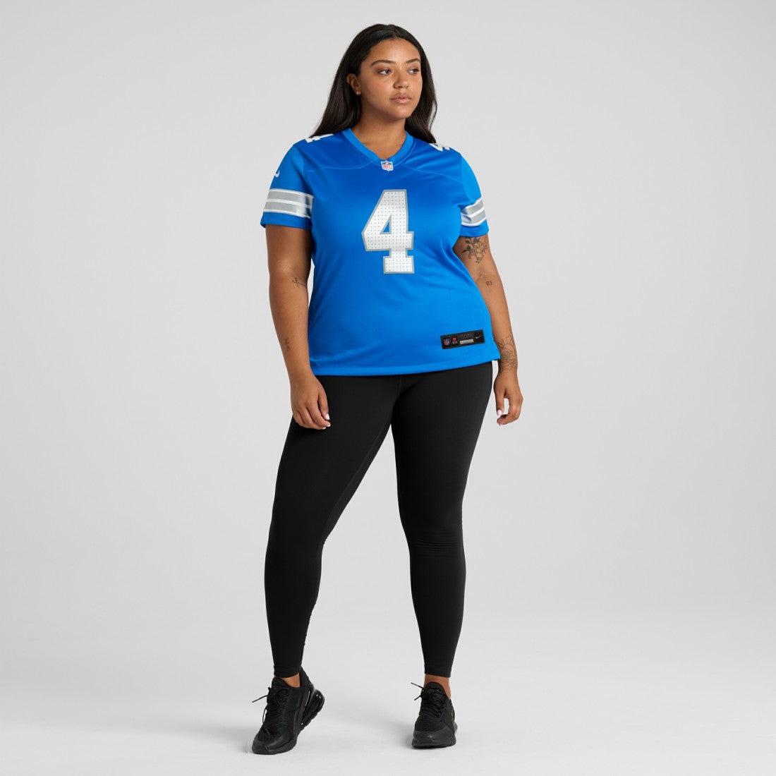 Emmanuel Moseley Detroit Lions Women's Team Game Jersey - Blue on sale