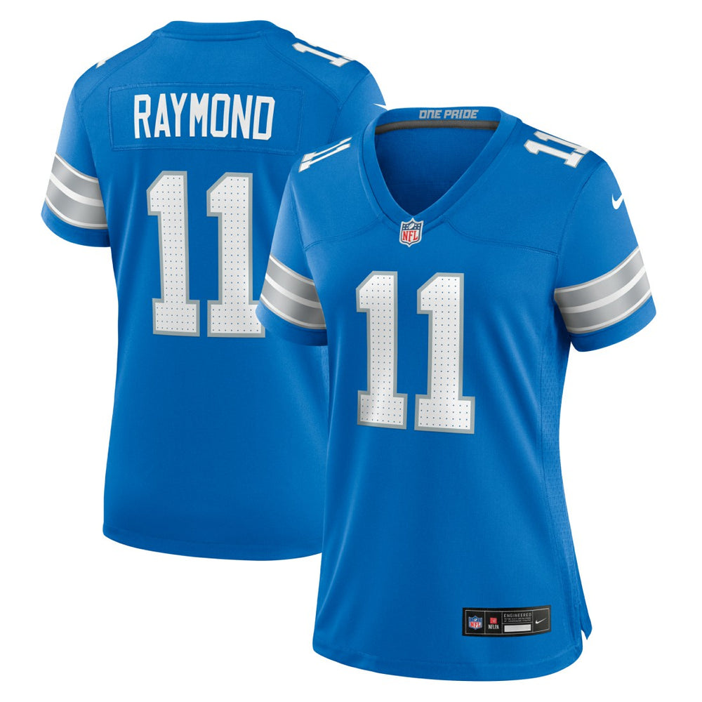 Kalif Raymond Detroit Lions Women's Team Game Jersey - Blue discount
