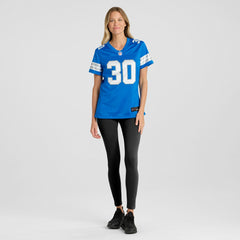 Khalil Dorsey Detroit Lions Women's Team Game Jersey - Blue for sale
