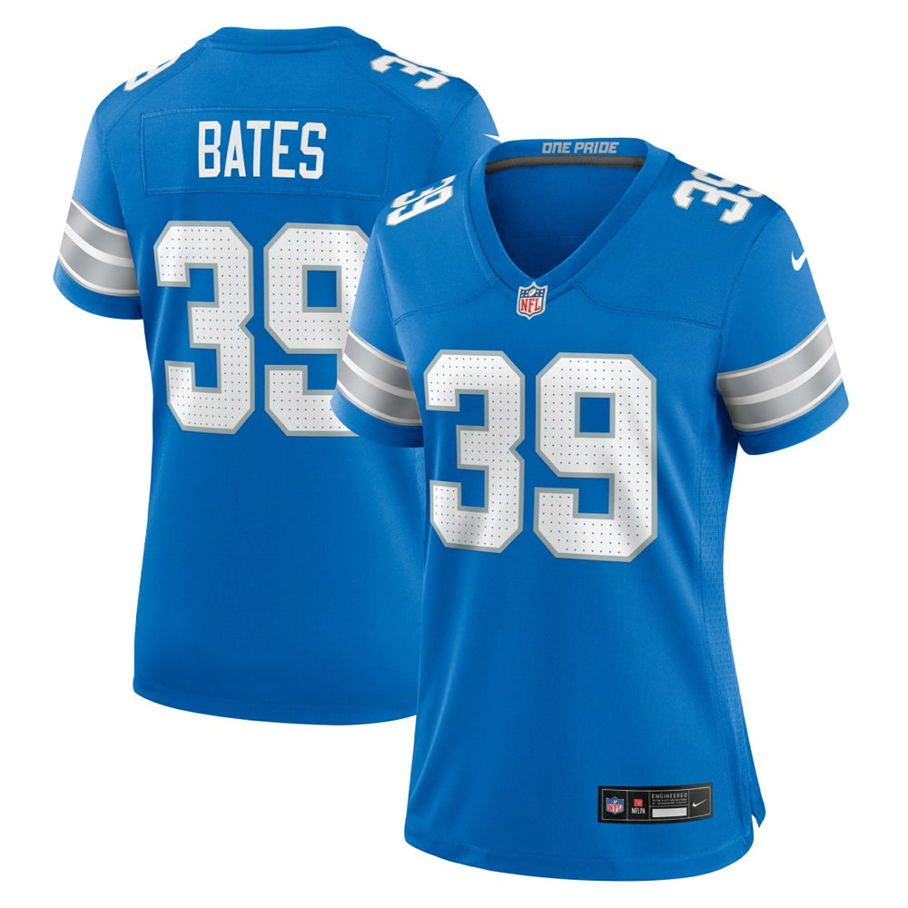 Jake Bates Detroit Lions Women's Team Game Jersey - Blue sale