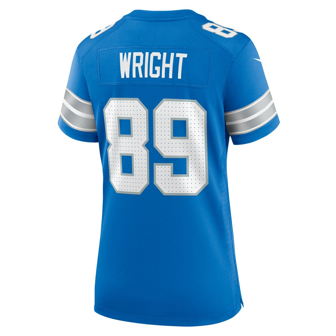 Brock Wright Detroit Lions Women's Team Game Jersey - Blue on sale