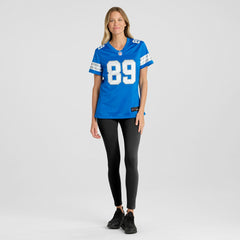 Brock Wright Detroit Lions Women's Team Game Jersey - Blue on sale